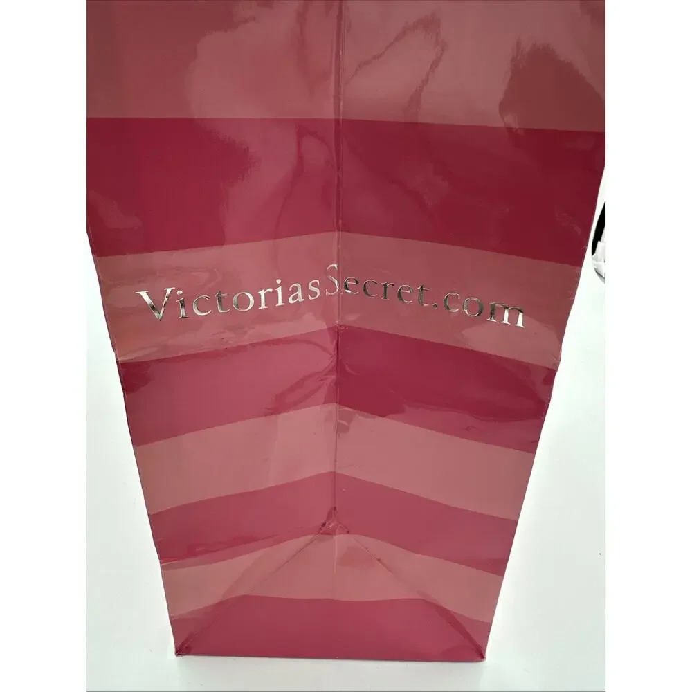 2- Vintage Victoria’s Secret Shopping Gift Bags And Box